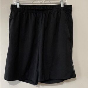 Apana Men's Black Athletic Shorts